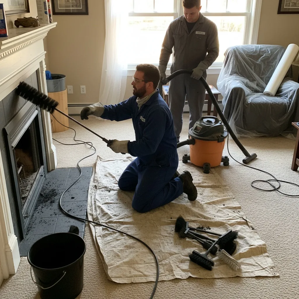 Chimney sweep in Newport Beach, CA